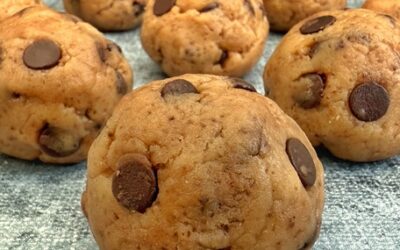 Pâte à cookies crue